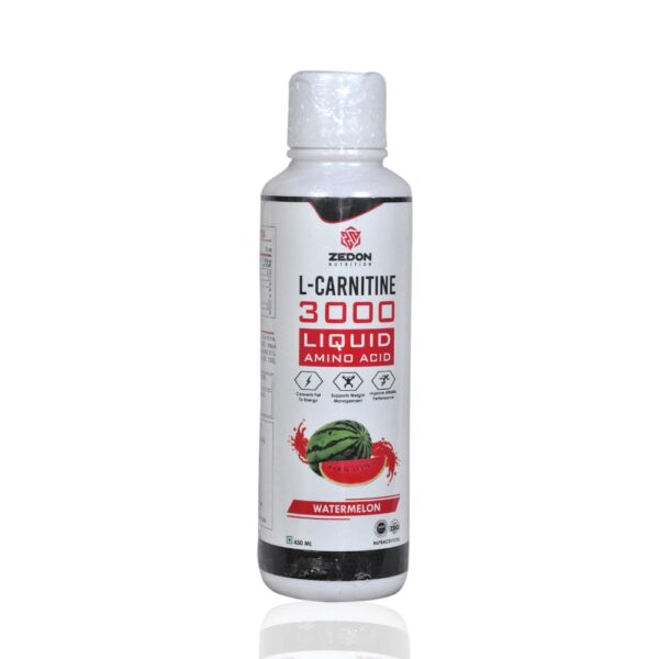 Zedon L-Carnitine 3000 Liquid EAA – Boost Energy, Fat Loss & Muscle Recovery