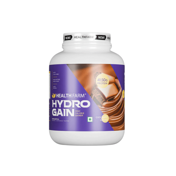 HealthFarm HYDRO GAIN – Premium Mass Gainer for Healthy Weight Gain & Muscle Growth